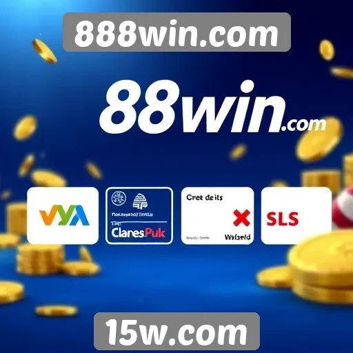 Métodos de pagamento aceitos no 888win